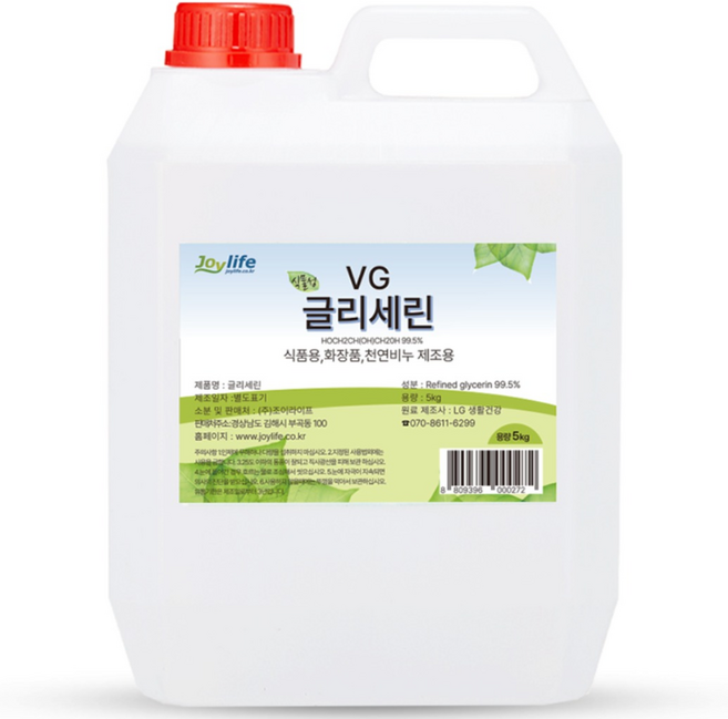 조이라이프 글리세린, 5kg, 1개