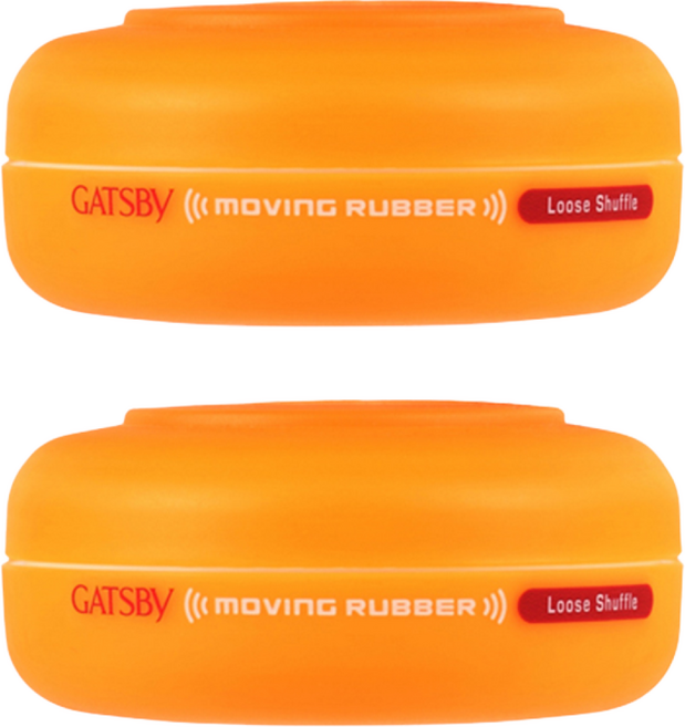 갸스비 무빙러버 루즈셔플 헤어왁스, 80g, 2개