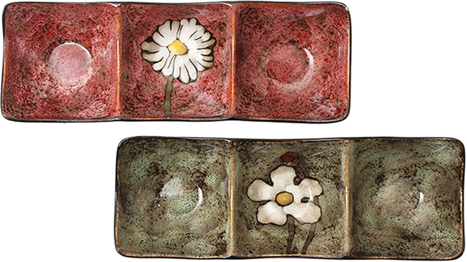 로얄에식스 소담 직사각 삼절 사라, 레드, 1개