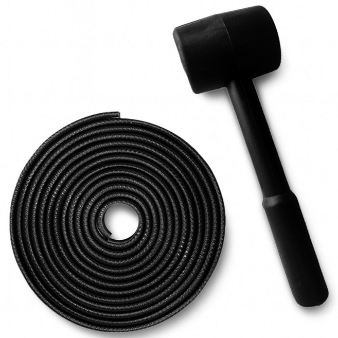 메이스 녹씀방지 문콕방지가드 스텐 10M, 프리미엄 블랙