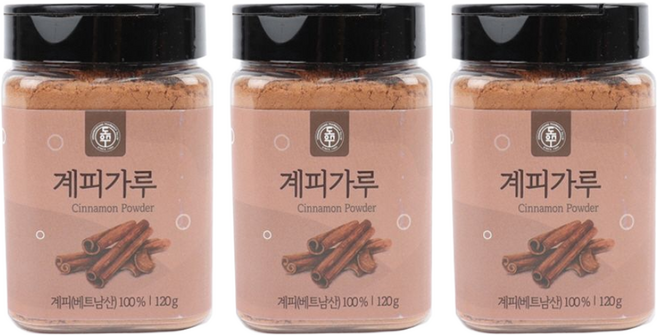 홈베이킹용 시나몬 파우더(120g) 3개, 120g