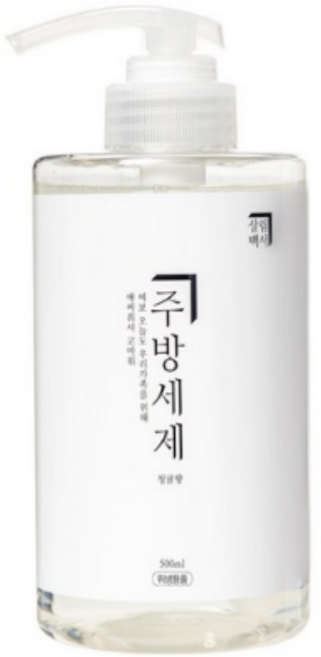 살림백서 주방세제 청귤향, 500ml, 1개