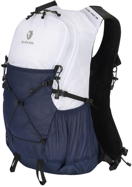 블랙야크 공용 플래시팩20 어깨끈에 물병 20L 배낭 25년 2BYKSXU906, WHITE