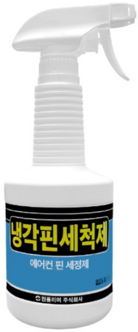 에어컨 냉각핀 세정제 600ml 에어컨핀 세척제 온풍기 응축기 찌든때 제거 청소 세제, 1개