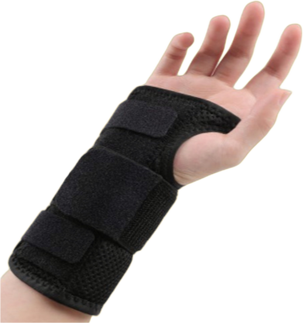 바디젠 손목 고정 보호대, 블랙, 1개