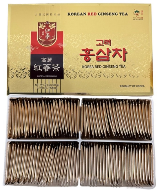 고려 홍삼차 (당일발송), 3g, 100개입, 1세트