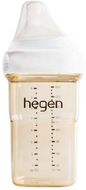헤겐 PPSU 젖병, 혼합색상, 240ml, 1개
