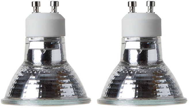 본캔들 캔들워머용 할로겐 전구 GU10 35W, 2개