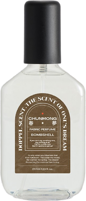 춘몽 섬유향수 도플 패브릭 퍼퓸, 밤쉘, 1개, 217ml