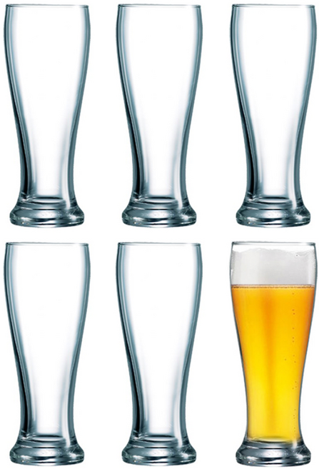 아코록 브라스리 필스너컵 425ml, 6개