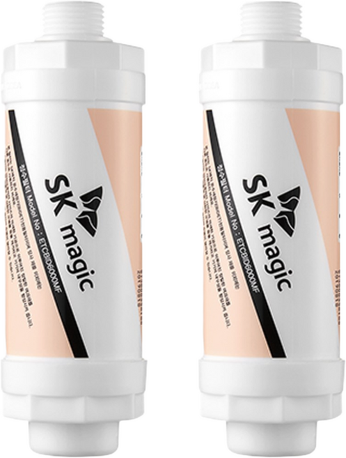 SK매직 ETCBID6000MF 정수 비데 교체 필터 정품, 2개