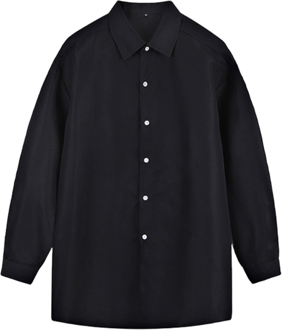 스타일닥터 남성 루즈핏 셔츠 빅사이즈 긴팔 남방 베이직 캐주얼 남녀공용