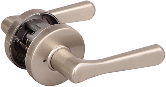 엔젤금속 문고리 욕실문 방문손잡이 도어락 STL-761 그레이(항균코팅) 블랙 화이트, 1개