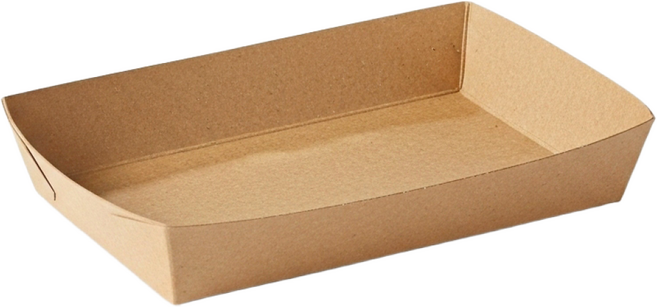 크라프트 사각 종이트레이 DK-1 12.8 x 7.1 x 2.3 cm, 1개입, 100개