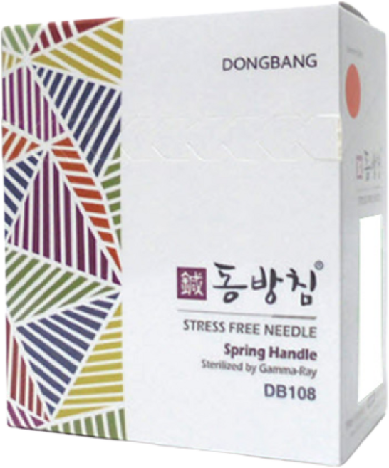 He 동방 스프링침 1통(100쌈 1000개) 멸균침 한방침 일회용침 동방침 소독침 경혈침 자극침, 1개, 0.40x50mm