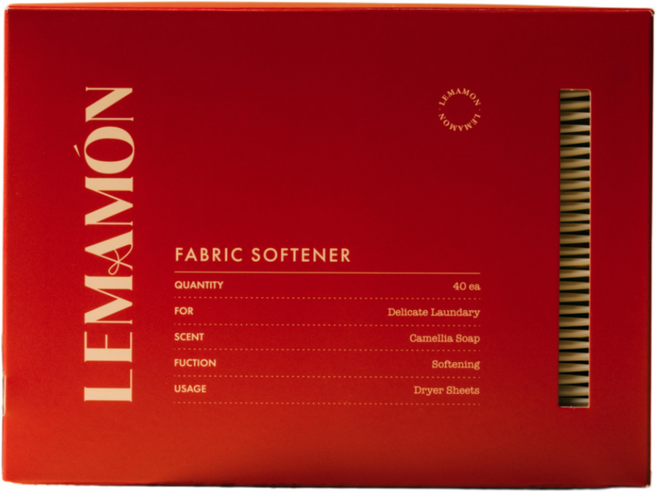 르마몽 건조기시트[카멜리아솝 향], 1개, 40개입