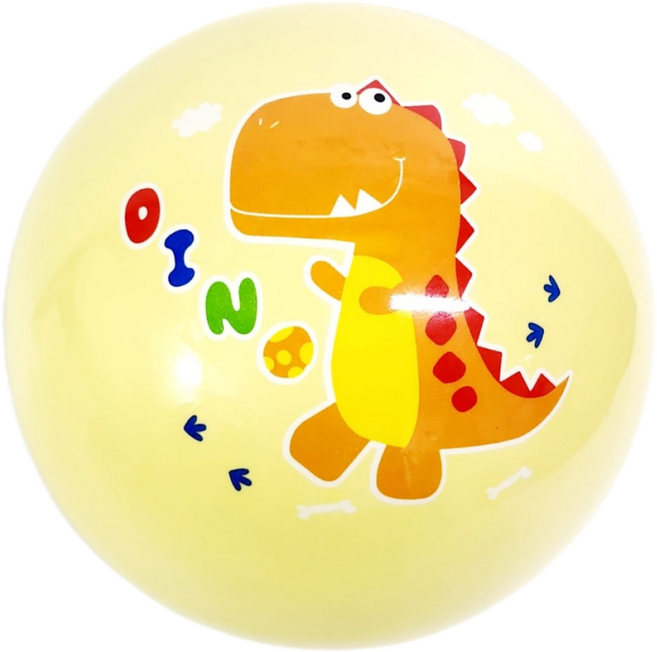 공룡 탱탱공 어린이 탱탱공 파스텔 칼라 탱탱볼 20cm 키즈카페 놀이공, 1개