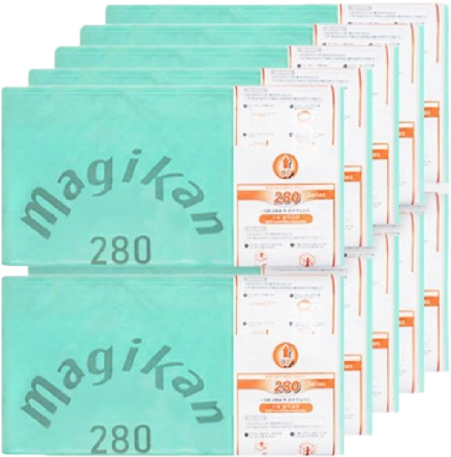 [반값행사] 매직캔 휴지통 27리터 M280 MJ280 MH280 리필 봉투 280RB, 10개, 27L