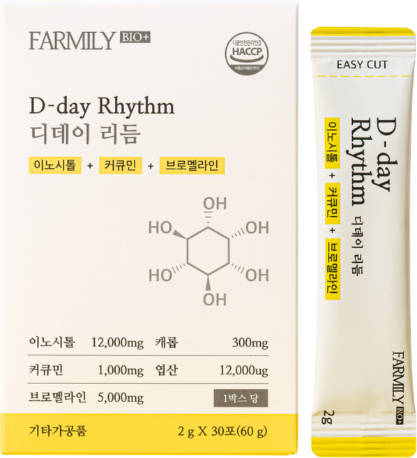 팜밀리 디데이리듬, 1개, 30회분