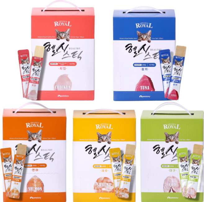 어드밴스 로얄 헬시 스틱, 10g, 100개, 대구