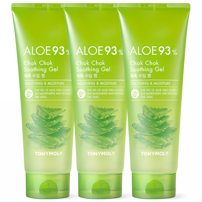 토니모리 알로에 93% 촉촉 수딩 젤, 250ml, 3개