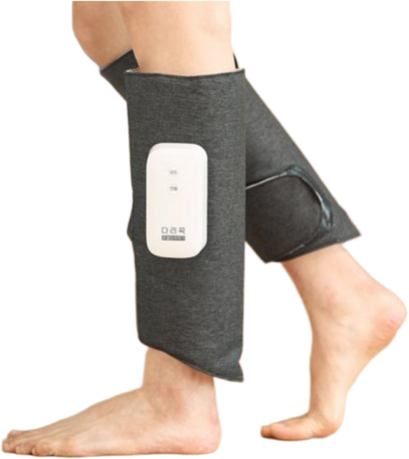 [씨엔쇼핑-TV홈쇼핑] 까치홈 다리꾹 무선 온열마사지기 다리피로회복 어댑터 충전기 포함, [씨엔쇼핑본사단독] 다리꾹 / CNP-A2