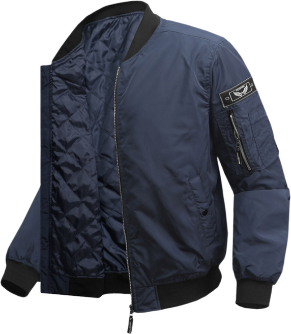 퍼스파이어 루찌 항공점퍼 패딩누빔