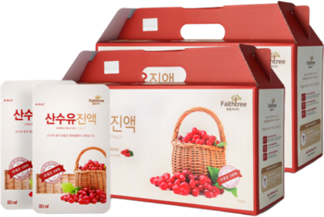 양지홍삼 산수유진액, 80ml, 60개