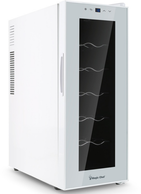 매직쉐프 와인셀러 와인냉장고 술저장고 가정용 화이트색상, 와인셀러 12병 SAON-D1200JW