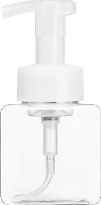닥터보틀 버블메이커 사각 투명 거품용기, 거품용기(투명) 250ml, 1개