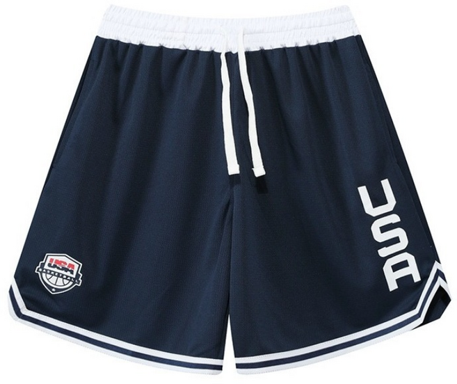 USA 농구 바지 유니폼 쇼츠 헬스 반바지 밴딩 스판