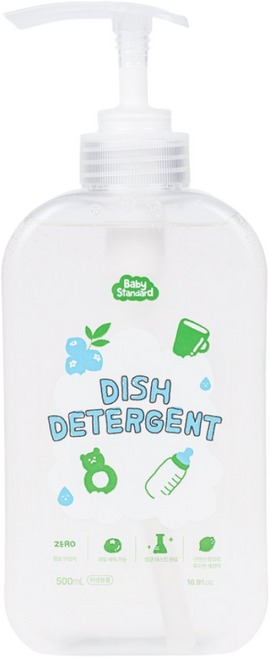 베이비스탠다드 아기 주방세제 과일 유아 식기세제 젖병세정제, 1개, 500ml