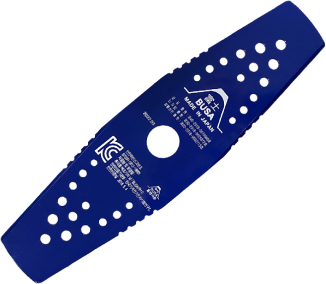 [1갑 10장] 일제 미나가와 부사 이도날 예초기날 12인치 300MM (가벼운 홀형), 1세트