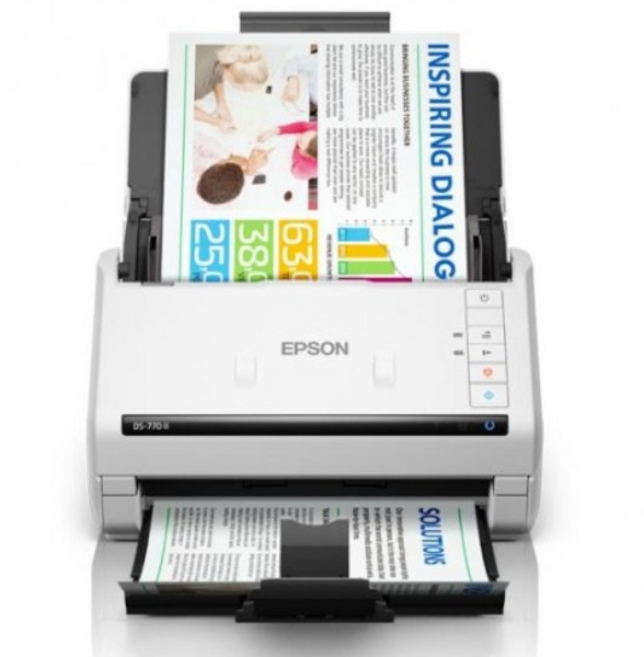 [EPSON] DS-770|| 양면스캐너 [A3/CIS방식/광학해상도600dpi/ADF급지량100매/자동급지장치/이중급지감지센서/OCR문자인식/연결방식USB3.0/Mac지원], DS-770