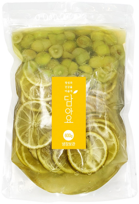 담아요 수제 청포도라임청, 1개, 600g, 1개입