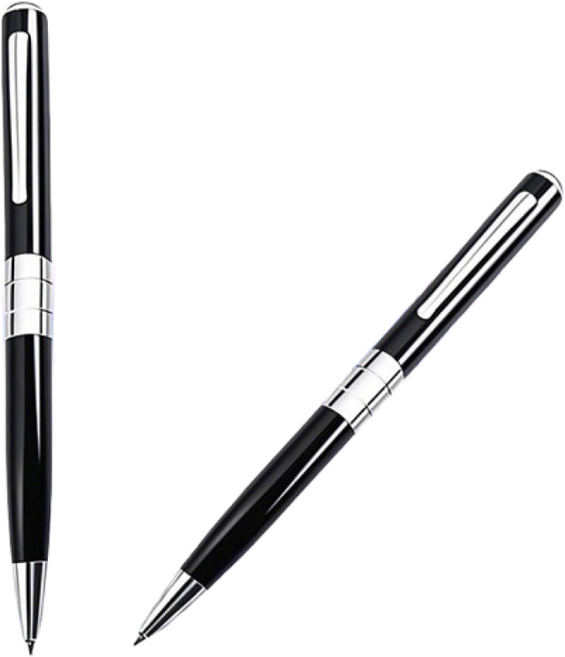 니치유 휴대용 녹음기 스마트 녹음펜 초소형 볼펜녹음기, 블랙