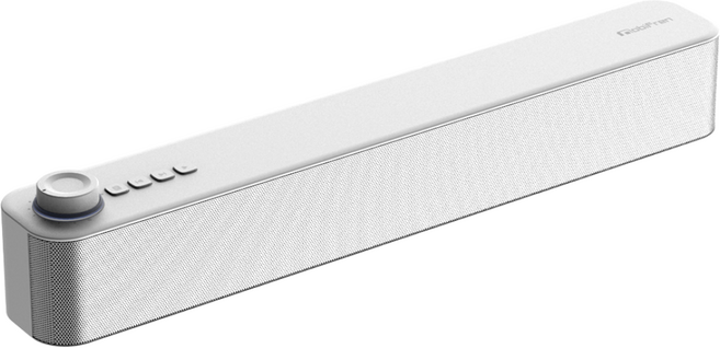 모비프렌 비트 사운드바 블루투스 스피커 MFB-SP300 캠핑용 서라운드 영화관 사운드 TWS 기능, 실버