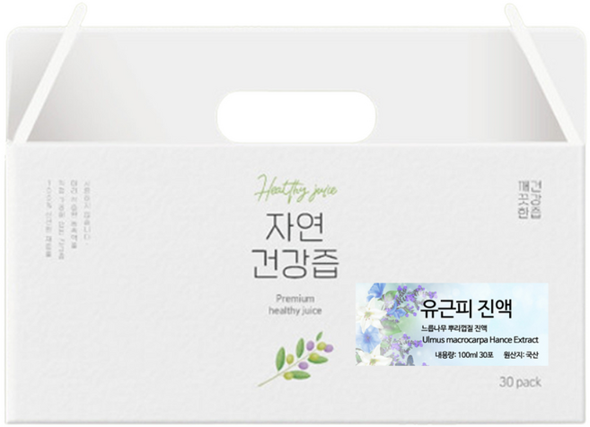 국산 유근피 느릅나무뿌리껍질 차 즙 건강즙 진액 엑기스 액기스 100ml 30봉, 3L, 1개