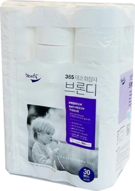 365데코 화장지 브론디 30m x 30롤, 30, 1