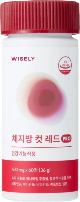 와이즐리 빨간통 체지방 컷 PRO 다이어트, 1개, 60정 - 쿠팡