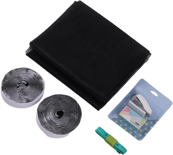 헤라우스점핑 잘라쓰는 벨크로 탈부착 창문 방충망 셀프 설치 세트