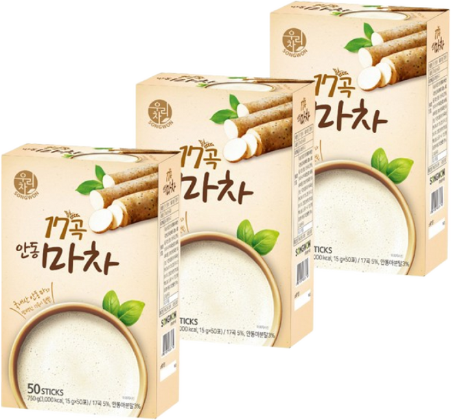 우리차 17곡 안동 마차, 15g, 50개입, 3개