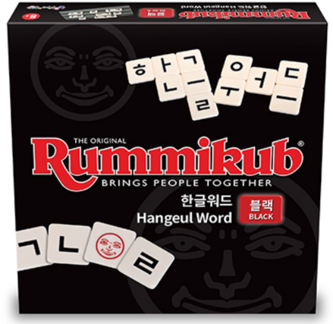루미큐브 한글워드 블랙, 1개