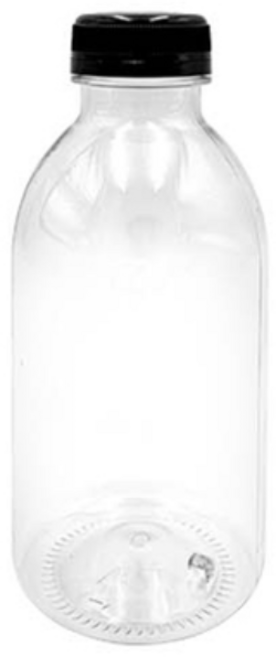 우유병 PET 용기 음료 생수(뚜껑포함), 144개, 500ml