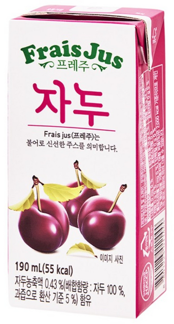 일화-프레주자두190ml(24팩) x3, 190ml, 72개