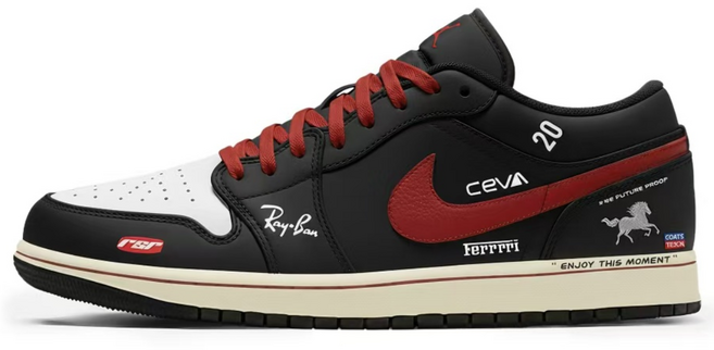 나이키 에어 조던 1 로우 남녀공용 가벼운 편안한 캐주얼 운동화