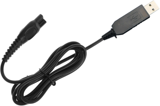 필립스 전기면도기 HQ8505 호환 USB 충전선 케이블 차량충전, 1개, 1개입