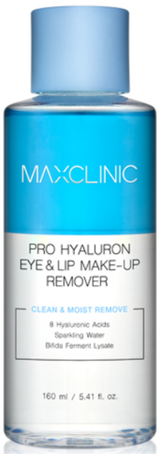 MAXCLINIC Pro玻尿酸眼唇卸妝液, 160毫升, 1個