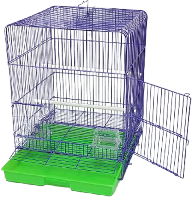 애니몰파크 대문형 칼라사각새장 앵무새장 잉꼬장 왕관앵무새장 코뉴어새장 중소형새장 앵무새 사육장 새장 새집 대형칼라사각장, 1개