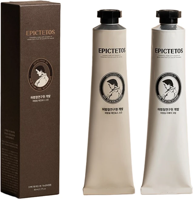 허범철 7일 진정 세트 에픽테토스, [허범철]스킨+크림, 1개 - 쿠팡